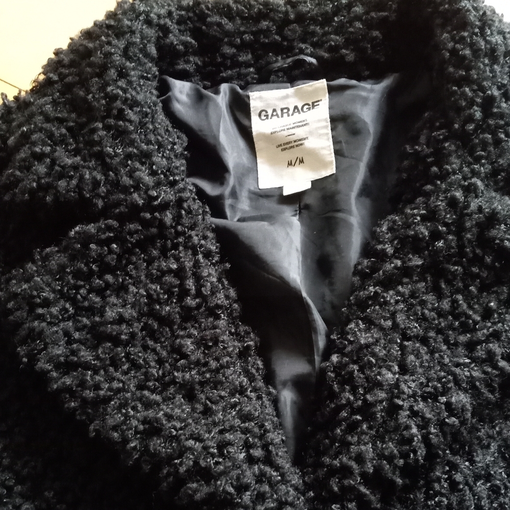 Garage Black Jacket Size M